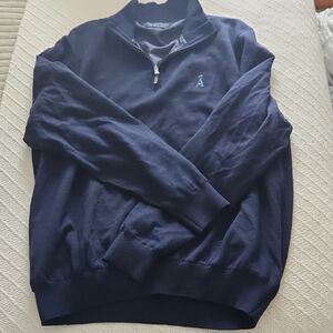 Fairway & Greene Dark Blue Zip-Up Sweater